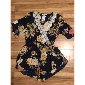 Floral romper